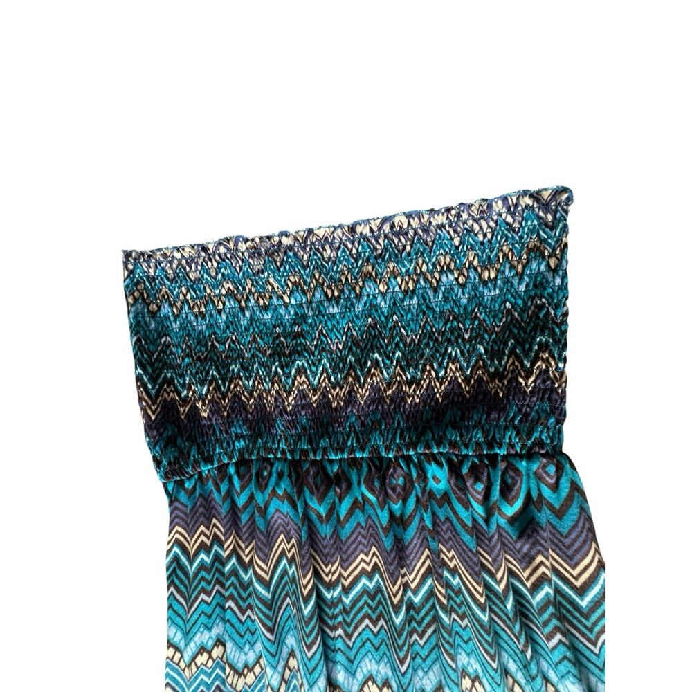 Y2K Bando‎ Top Maxi Dress No Boundaries Size Large Multicolor - Picture 3 of 3